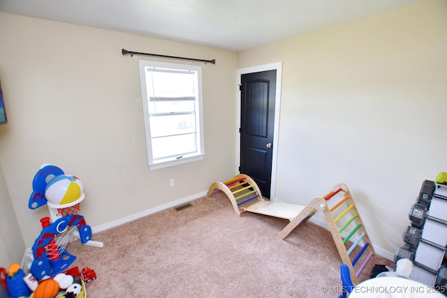 21887 Coffee Hollow Rd, Tahlequah, OK 74464 - recreation room with carpet floors and baseboards