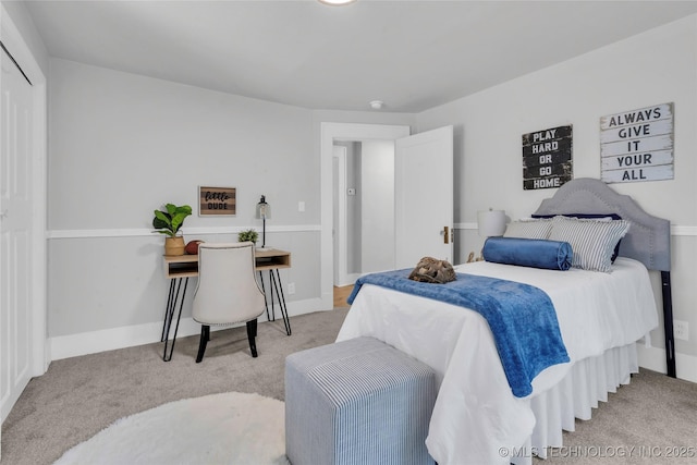 408 K SW, Ardmore, OK 73401 - bedroom with light colored carpet and baseboards