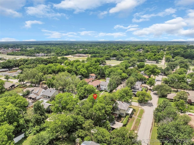 408 K SW, Ardmore, OK 73401 - aerial perspective of suburban area featuring a forest