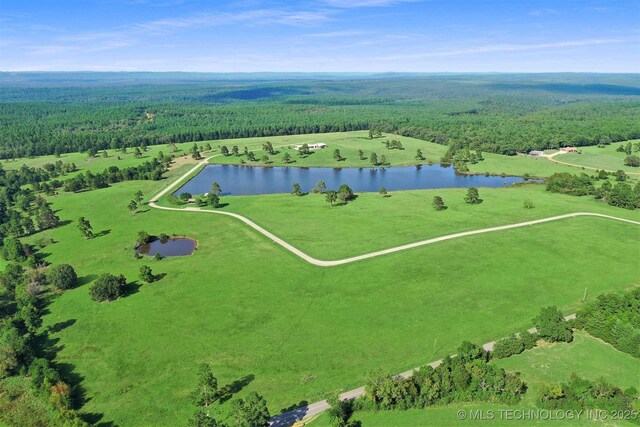 421403 E 1920th Rd, Antlers, OK 74523 - aerial view of a large body of water