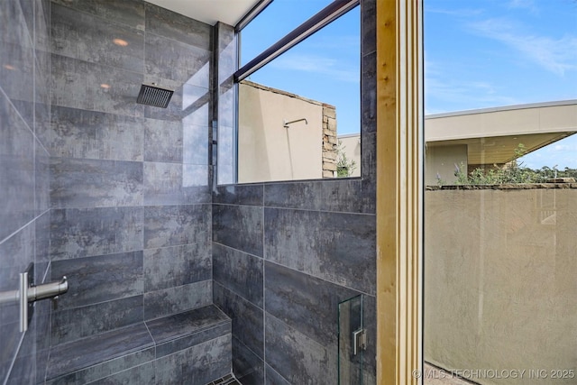 421403 E 1920th Rd, Antlers, OK 74523 - full bathroom featuring a shower stall