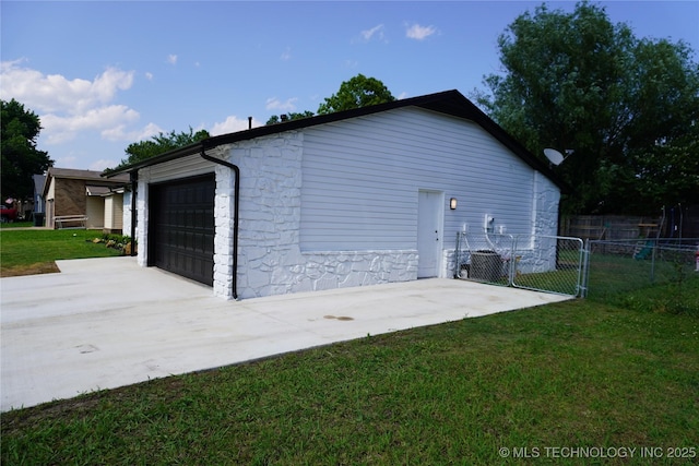 7817 N 122nd E Ave, Owasso, OK 74055 - view of detached garage