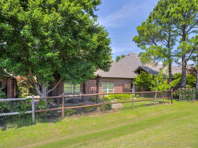 9025 N 100th E Ave, Owasso, OK 74055 - view of yard