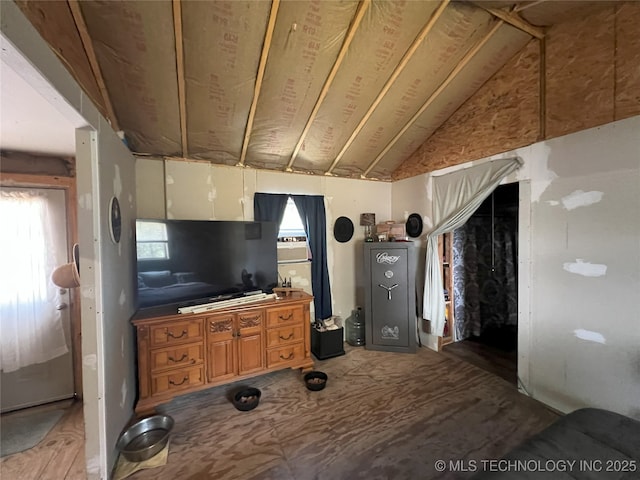 183006 N 4170th Rd, Moyers, OK 74557 - living area with lofted ceiling