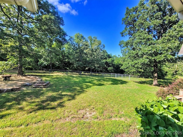 17978 W Stone Chapel Rd, Tahlequah, OK 74464 - view of yard