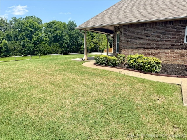 3302 Callaway Dr, Claremore, OK 74019 - view of yard