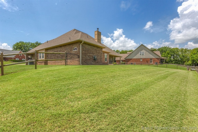 3302 Callaway Dr, Claremore, OK 74019 - view of fenced backyard