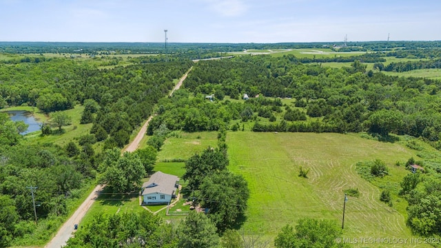 525 S 3rd Ave, Hallett, OK 74034 - overview of rural landscape