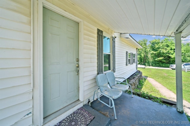 525 S 3rd Ave, Hallett, OK 74034 - entrance to property with a yard