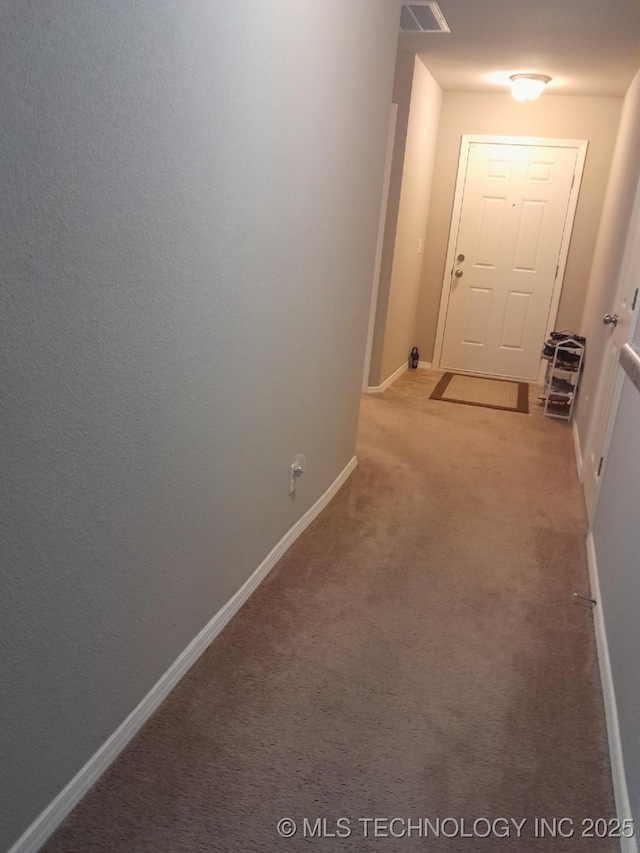 14652 S 276th E Ave, Coweta, OK 74429 - hall with carpet and baseboards