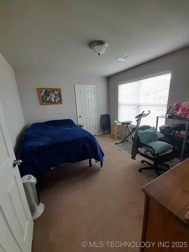 14652 S 276th E Ave, Coweta, OK 74429 - bedroom featuring light carpet and a desk