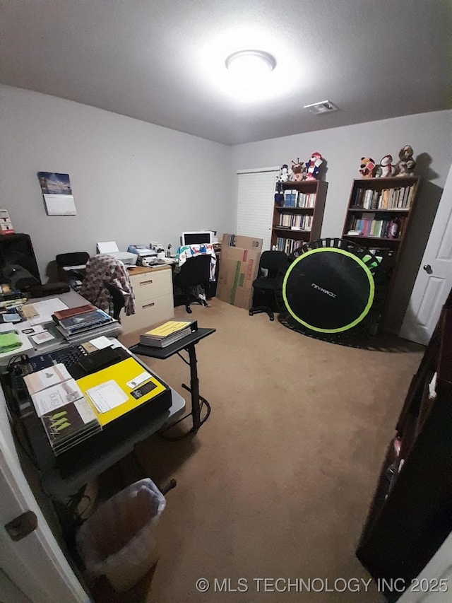 14652 S 276th E Ave, Coweta, OK 74429 - home office featuring carpet floors