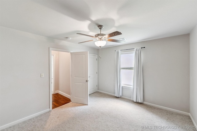 113 E 128th St S, Jenks, OK 74037 - unfurnished bedroom featuring carpet and a ceiling fan
