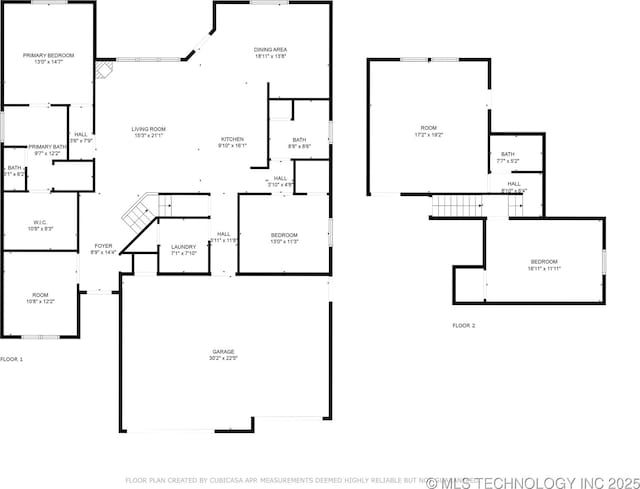 113 E 128th St S, Jenks, OK 74037 - view of property floor plan