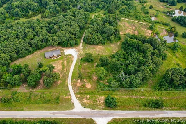 23997 County Road 1475th Loop, Ada, OK 74820 - aerial view of property and surrounding area