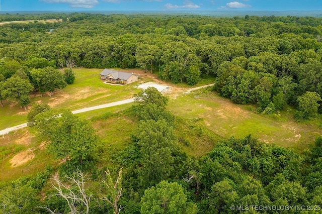 23997 County Road 1475th Loop, Ada, OK 74820 - view of subject property with a forest