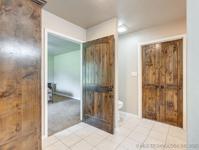 23997 County Road 1475th Loop, Ada, OK 74820 - bathroom with tile patterned floors and toilet