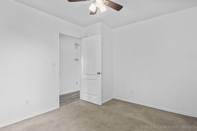 13124 N 133rd E Ave, Collinsville, OK 74021 - carpeted empty room featuring a ceiling fan and baseboards