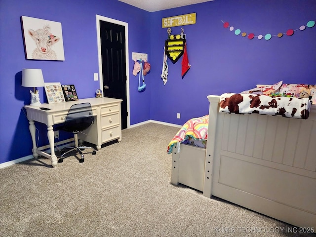 3617 S 74th W Ct, Tulsa, OK 74107 - carpeted bedroom featuring baseboards