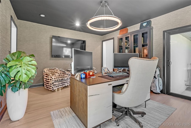 2227 E 26th Pl, Tulsa, OK 74114 - office space featuring light wood-style floors
