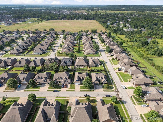 1908 E 133rd Ct, Bixby, OK 74008 - aerial view of property and surrounding area featuring nearby suburban area
