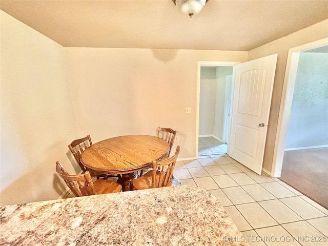 106 E Elk Rd, Whitefield, OK 74472 - dining room featuring light tile patterned floors and baseboards