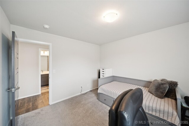3117 W Winston St, Broken Arrow, OK 74011 - carpeted bedroom featuring baseboards
