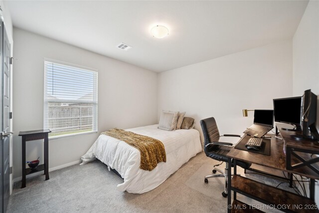 3117 W Winston St, Broken Arrow, OK 74011 - bedroom with carpet floors and an office area