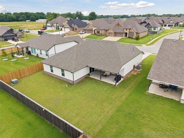 3117 W Winston St, Broken Arrow, OK 74011 - aerial view of residential area