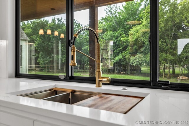 6364 N Blue Sage Dr, Owasso, OK 74055 - kitchen view of a sink