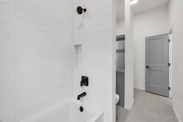 6364 N Blue Sage Dr, Owasso, OK 74055 - full bath with shower / washtub combination and tile patterned floors