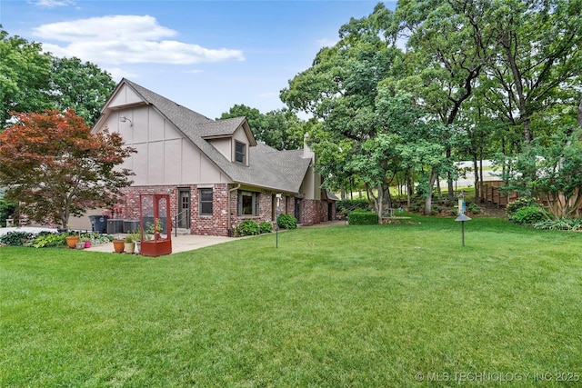 8609 S Joplin Ave, Tulsa, OK 74137 - view of yard with a patio