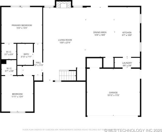 7927 S 86th E Ave, Tulsa, OK 74133 - view of room layout