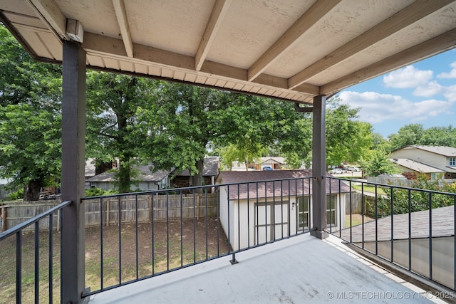 7927 S 86th E Ave, Tulsa, OK 74133 - patio / terrace featuring a residential view and a fenced backyard