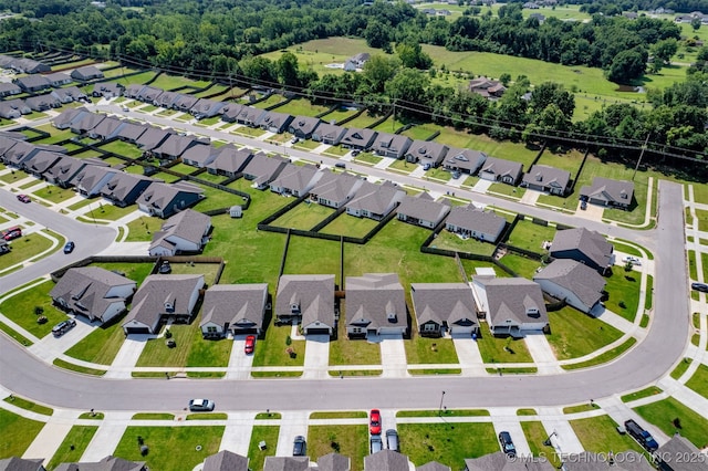 1813 E Van Buren Pl, Broken Arrow, OK 74011 - aerial perspective of suburban area