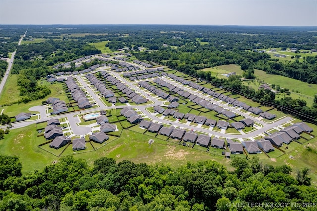 1813 E Van Buren Pl, Broken Arrow, OK 74011 - aerial perspective of suburban area