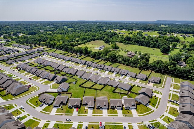 1813 E Van Buren Pl, Broken Arrow, OK 74011 - aerial view of residential area