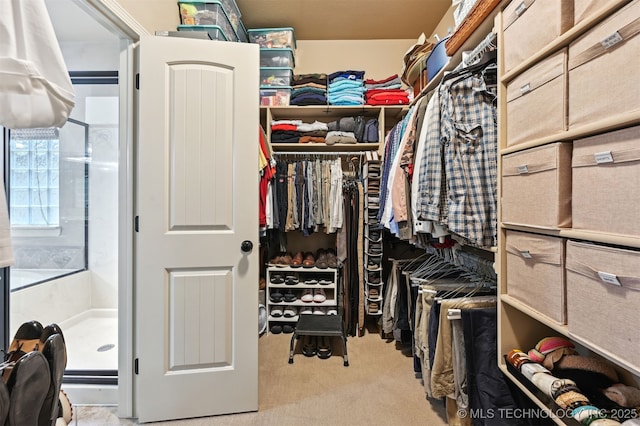 4733 S 167th E Pl, Tulsa, OK 74134 - spacious closet featuring carpet