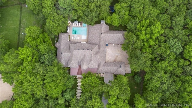 20565 E Clear Brook Rd, Owasso, OK 74055 - view from above of property