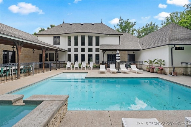 20565 E Clear Brook Rd, Owasso, OK 74055 - view of pool with a patio area