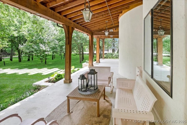 20565 E Clear Brook Rd, Owasso, OK 74055 - view of patio