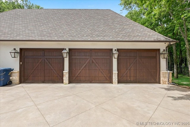 20565 E Clear Brook Rd, Owasso, OK 74055 - view of garage