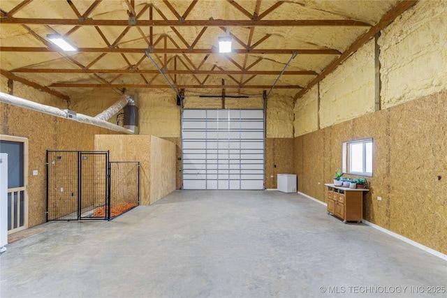 46367 County Road 553, Colcord, OK 74338 - view of garage