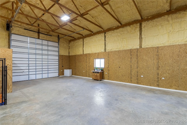 46367 County Road 553, Colcord, OK 74338 - view of garage
