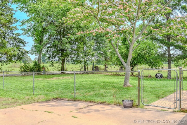3180 E 2090th Rd, Hugo, OK 74743 - view of yard featuring a gate