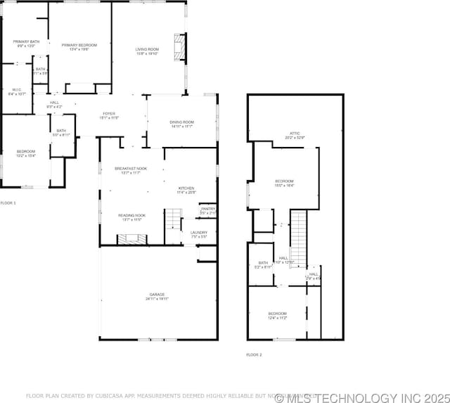 7721 E 101st Pl, Tulsa, OK 74133 - view of property floor plan