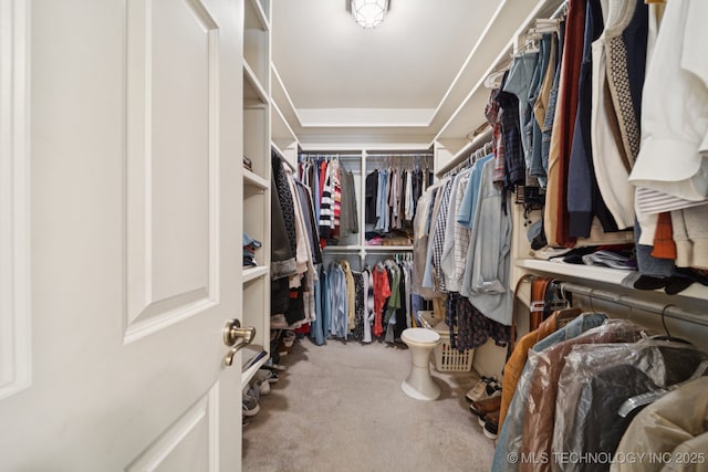 7721 E 101st Pl, Tulsa, OK 74133 - spacious closet featuring carpet flooring