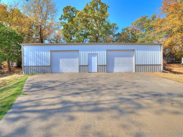 109 E Bk 800th Rd, Stigler, OK 74462 - view of detached garage
