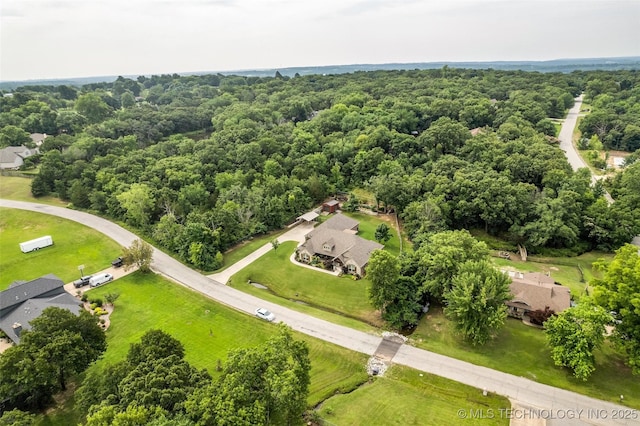 7380 Royalwood Way, Tulsa, OK 74131 - drone / aerial view of a forest
