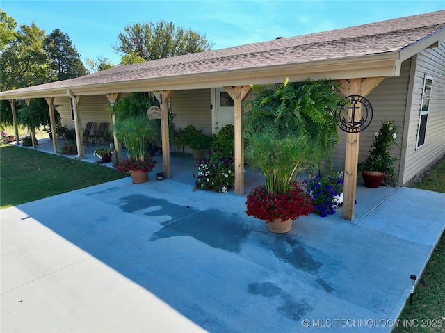 419124 E 1144th Rd, Checotah, OK 74426 - view of patio / terrace